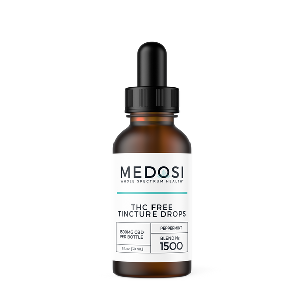 THC-Free CBD Tincture Drops 1500