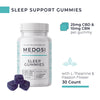 CBD + CBN Sleep Support Vegan Gummies - 30 Count