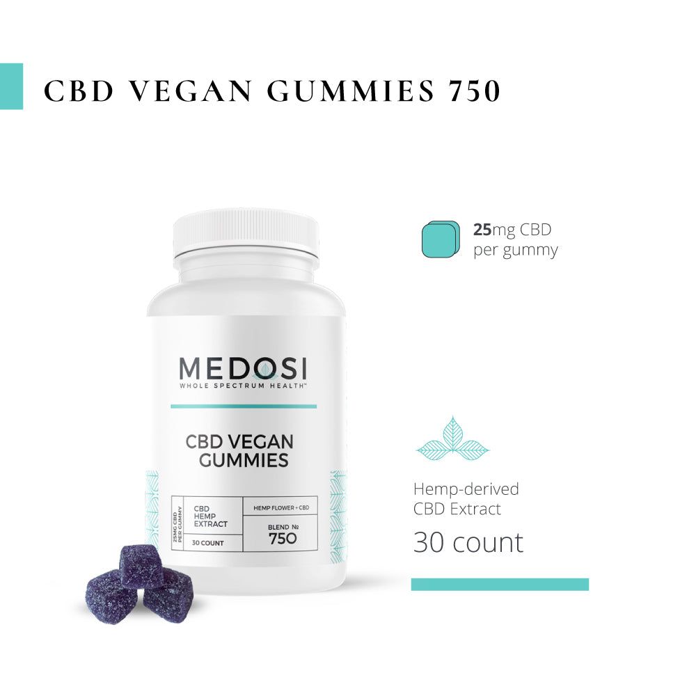 CBD Vegan Gummies - 30 Count